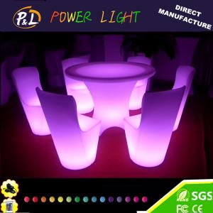 Wholesale Glowing Illuminated Lounge Furniture LED Dinner Chair from china suppliers