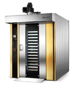 Wholesale Electric Baking Ovens 32 Trays Commercial Diesel Gas Convection Rotating Oven Hot Air Rotary Rack Pizza Baking Oven from china suppliers