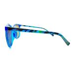 Gloss Trans Blue Anti Bacterial Glasses for Women's UV Protection Sunglasses