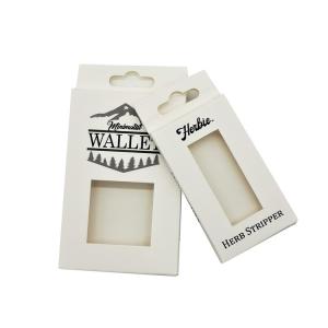 Wholesale Pantone Colors 600gsm White Cardboard Gift Boxes With Clear Window from china suppliers