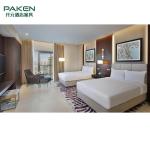 Full Set Three Seat Sofa Luxury Hotel Bedroom Furniture