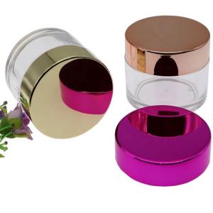 Wholesale 0.5oz 1oz 2oz Empty Face Cream Jar Eye Cream Jar Silk Screen Printing from china suppliers