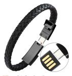 Magnetic Absorb Leather Nylon Lightning Cable Super Portable Lightweight