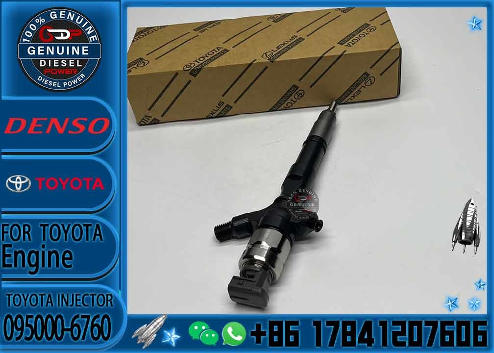 REFONE 8000-100-0282 Diesel Common Rail Injector 095000-7030 095000-6760 23670-30140 23670-39185 for Toyota 1KD-FTV Engi