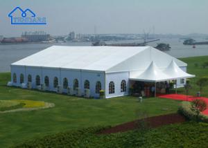Wholesale OEM Outdoor Party Wedding Tents Marquee With Flame Retardant PVC Frame A Tent House from china suppliers