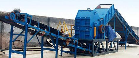 PSX-2250 Scrap Metal Crusher For Wire Motorcycles Paint Barrels Keel Bars Color