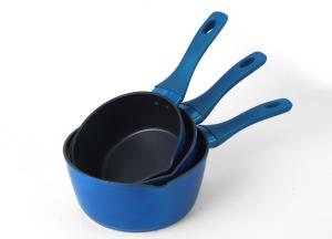 Wholesale 4.5mm Marble Coating FDA Large Aluminium Cooking Pots from china suppliers