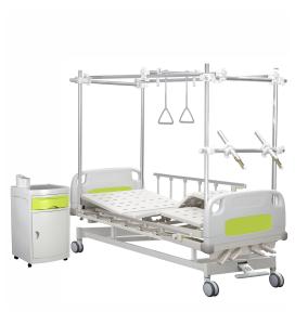 Wholesale Aluminum Alloy 200KG 4 Cranks Traction Hosptial Bed from china suppliers