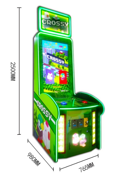 Wood Metal Material Flappy Bird Arcade Machine For Kids Zone Games