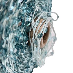 Wholesale Customized 1/2.3NM Sequin Yarn Crochet Cotton Blended Yarn 55% Cotton 45% Polyester from china suppliers
