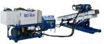 MD-80 High Efficiency Full Hydraulic Skid Mounted Drilling Rig Depth 50 - 60 m