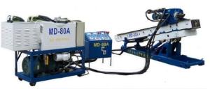Wholesale MD-80 Full Hydraulic Skid Mounted Drilling Rig Drilling Machine Piling for slope anchoring from china suppliers