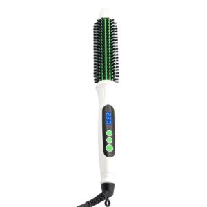 Wholesale ROHS Titanium 230C Electric Straight Hair Comb , Electric Hair Straightener Comb from china suppliers