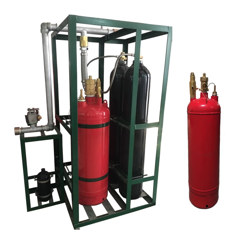 Mechanical Emergency Starting Mode FM200 Piston Flow System ≤1250kg/m3 Filling Density