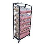 8 Tier Wire Rack Snack Food Retail Shop Stand Candy Display Rack Strong