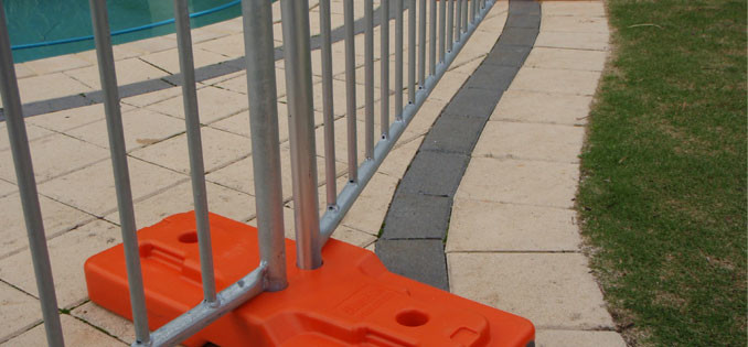 42 Microns Detachable Pool Fence / Baby Barrier Pool Fence Portable 300gram