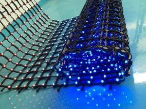 Wholesale transparent slim Flexible led display, outdoor display led curtain display mesh video screen from china suppliers