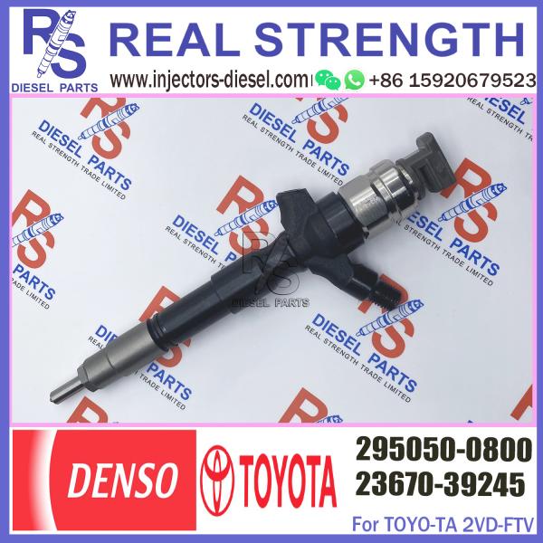 2KD-FTV Toyota Hilux Fuel Injectors 23670-09380 295050-0813 295050-0540 295050