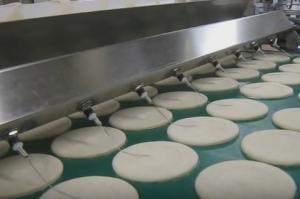 Wholesale Easy Clean Pizza Automatic Machine , 3000 Kg /Hr Output Commercial Pizza Equipment from china suppliers