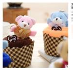 New creative promotion gift product wedding gift cake bear towel