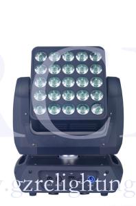 Wholesale 25x12w quad color 4 in 1 rgbw led matrix Pixel moving head light for sale from china suppliers