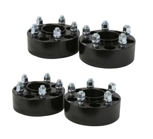 Wholesale 2&quot; (50mm) Black hubcentric 5x120 Wheel Spacers | 66.9mm bore | 14x1.5 Studs from china suppliers