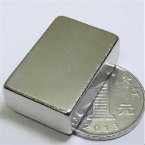 Wholesale N52 F2&quot;x1&quot;x1/2&quot; Galvanized Neodymium Block Coin-Sized Magnet from china suppliers