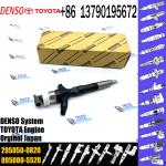 Common Rail Injector Assembly 23670-30380 295050-0820 For Toyota Dyna 1KD-FTV D