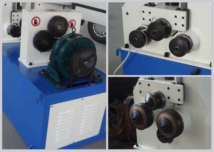 GY40 Big Radius Pipe Roller Bender , High Speed Flat Bar Roller Machine