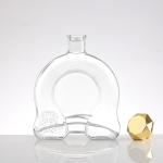 Large Seal 500ml Super Flint Glass Bottle for Beverage and Clear Liquor