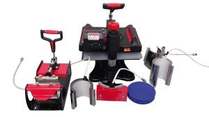 Wholesale 220V Semi Automatic 8 In 1 Combo Heat Press Machine from china suppliers