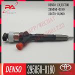 23670-30400 23670-0L090 1KD 2KD TOYOTA Fuel Injector 295050-0180