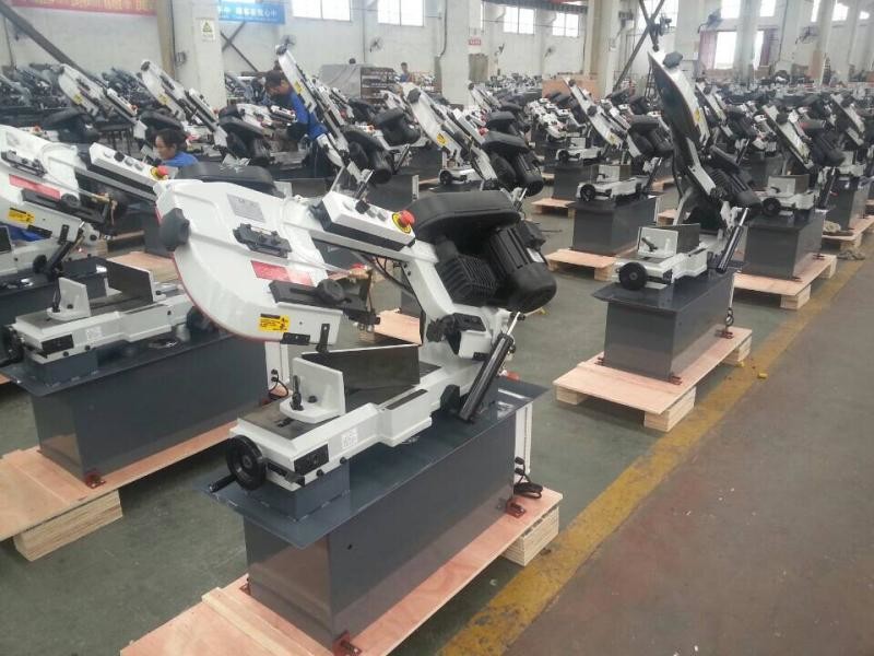 CE High Speed Portable 3kw Horizontal Metal Cutting Band Saw Machine