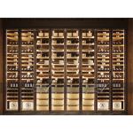Commercial Cooling Metal Stainless Steel Wine Cabinet Display Racks