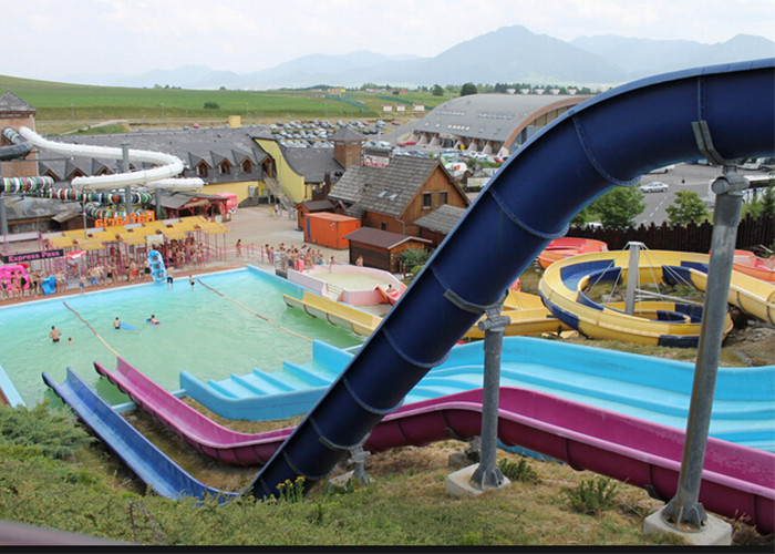 Hotel And Resort Fiberglass High Speed Water Slide