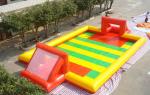 Amazing Sport Game Inflatable Football Field , Colorful PVC Inflatable Football