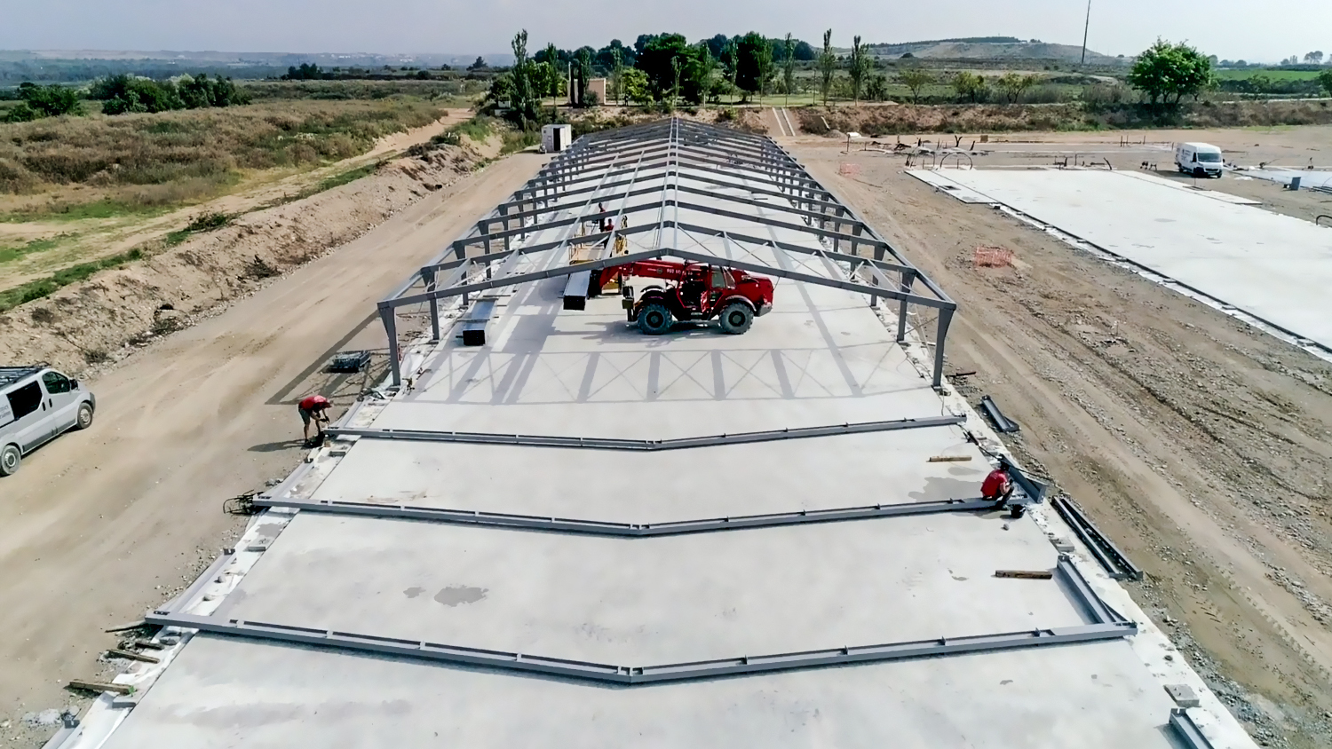 Prefab Steel Structure for Poultry House Industrial Design in Construction Buildings