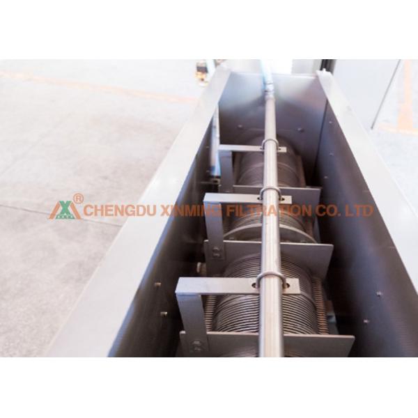 24 Hours Automatically Polymer Dosing System Sludge Processing Screw Machine