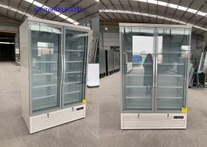 Wholesale White Color Glass Door Display Freezer Commercial With CE Mark from china suppliers