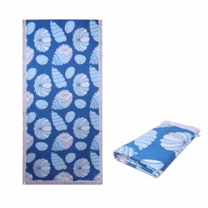 Wholesale Fashion Quick Drying Sand Proof Beach Towel Microfiber Custom Print Sublimation Design Your Own Logo from china suppliers