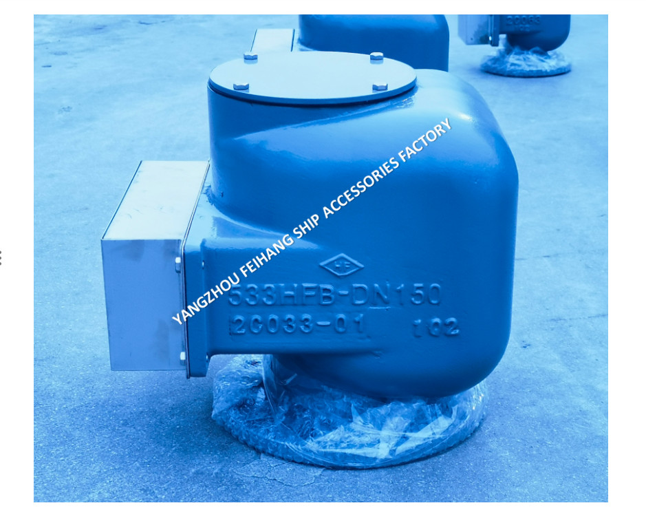 533hfb-150 Air Pipe Head （With Fire Net）For Water Tank Float Type Flange Connection
