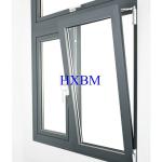 Varies Color Aluminum Casement Windows European Standard Tank System Design