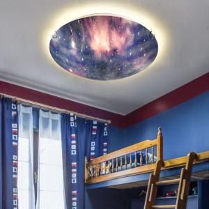 Wholesale Modern Creative Cartoon Ceiling Lights Planet Bedroom Boys And Girls Space Starlight Ceiling Lights(WH-MA-271) from china suppliers