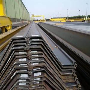 Wholesale Hot Rolled Steel Sheet Piles Az Z Type 6m 12m Carbon Steel Channel from china suppliers
