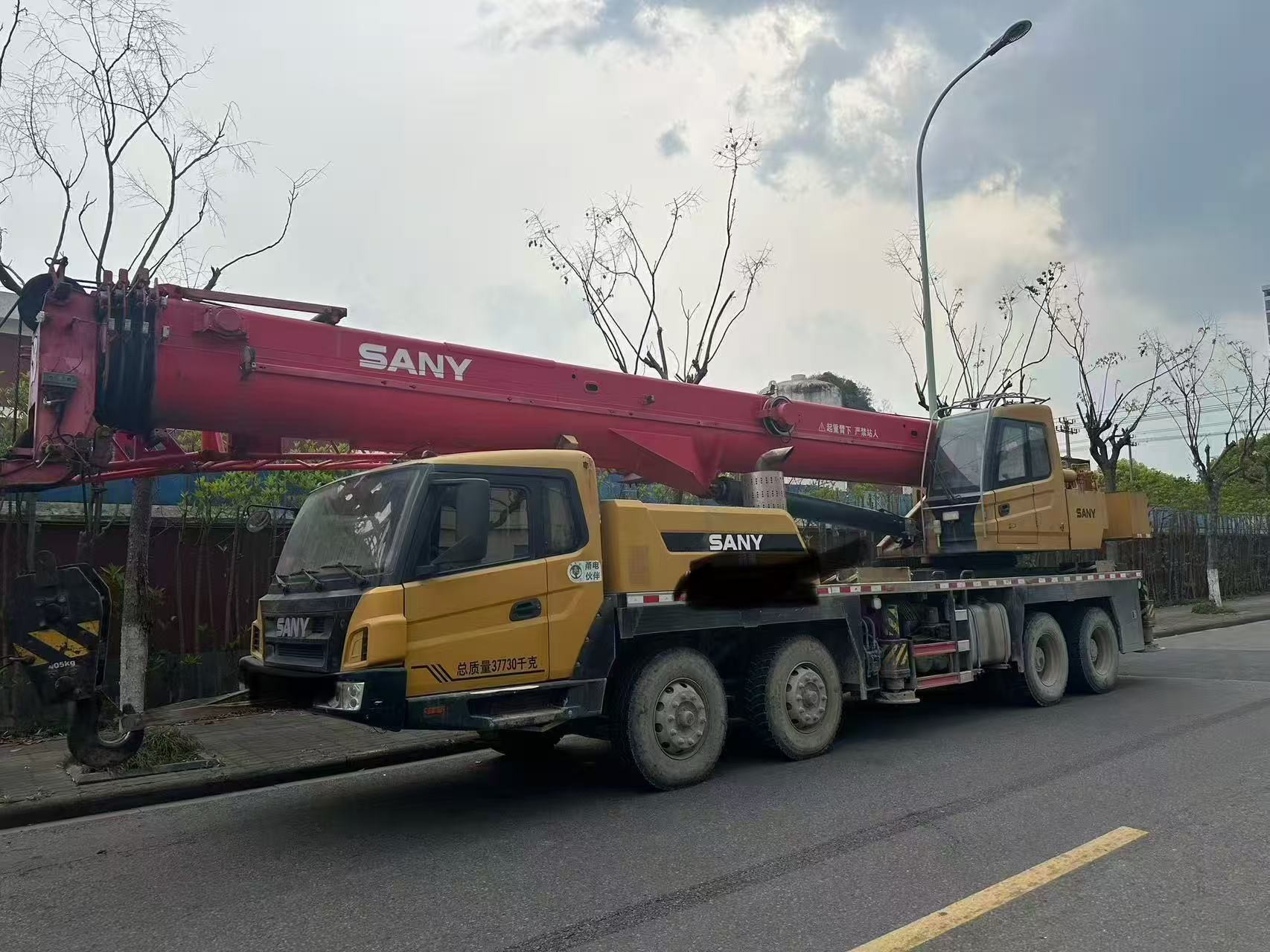 China Construction Lifting Equipment Cranes Hydraulic Truck Mounted Used SA NY STC350T 35t Mobile Truck Cranes Price for Sale