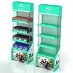 Plastic Wooden Supermarket Store Fixtures For Cosmetic Store Nail Polish