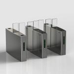 Stainless Steel 304 Facial Recognition Sliding Turnstile 100W