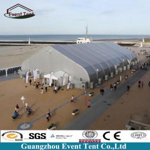 Wholesale Large Aluminum Frame TFS Curved Tents Outdoor Warehouse Tent 75kg/Sqm from china suppliers