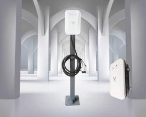 Wholesale Home RFID AC 7kw Charging Point With Led Screen EV Charging Station from china suppliers
