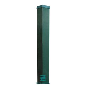 Wholesale PVC Coated Iron Metal Fence Posts Square Shape 50x50mm Diameter from china suppliers